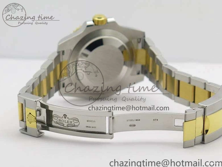 YG 116613LN Noob On Submariner SS Black V5 A2836 Bracelet Dial Edition 1:1 Best 0403